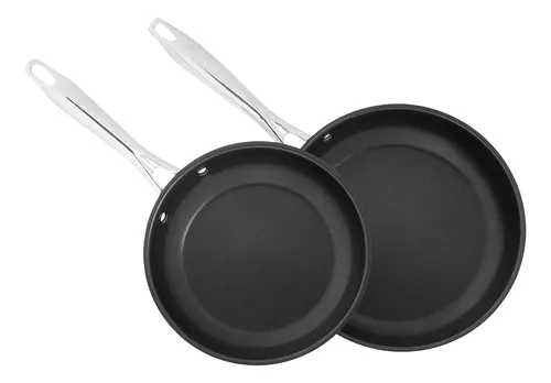 Set de 2 Sartenes de acero Inoxidable Cuisinart 8922-810nses