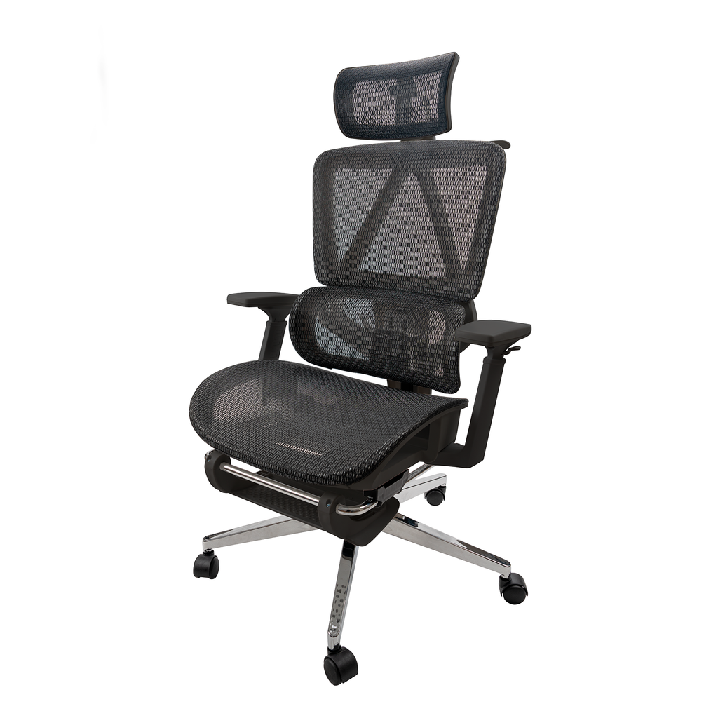 Silla Ejecutiva - Aoku - Ergonómica Pro - Negra Oficina