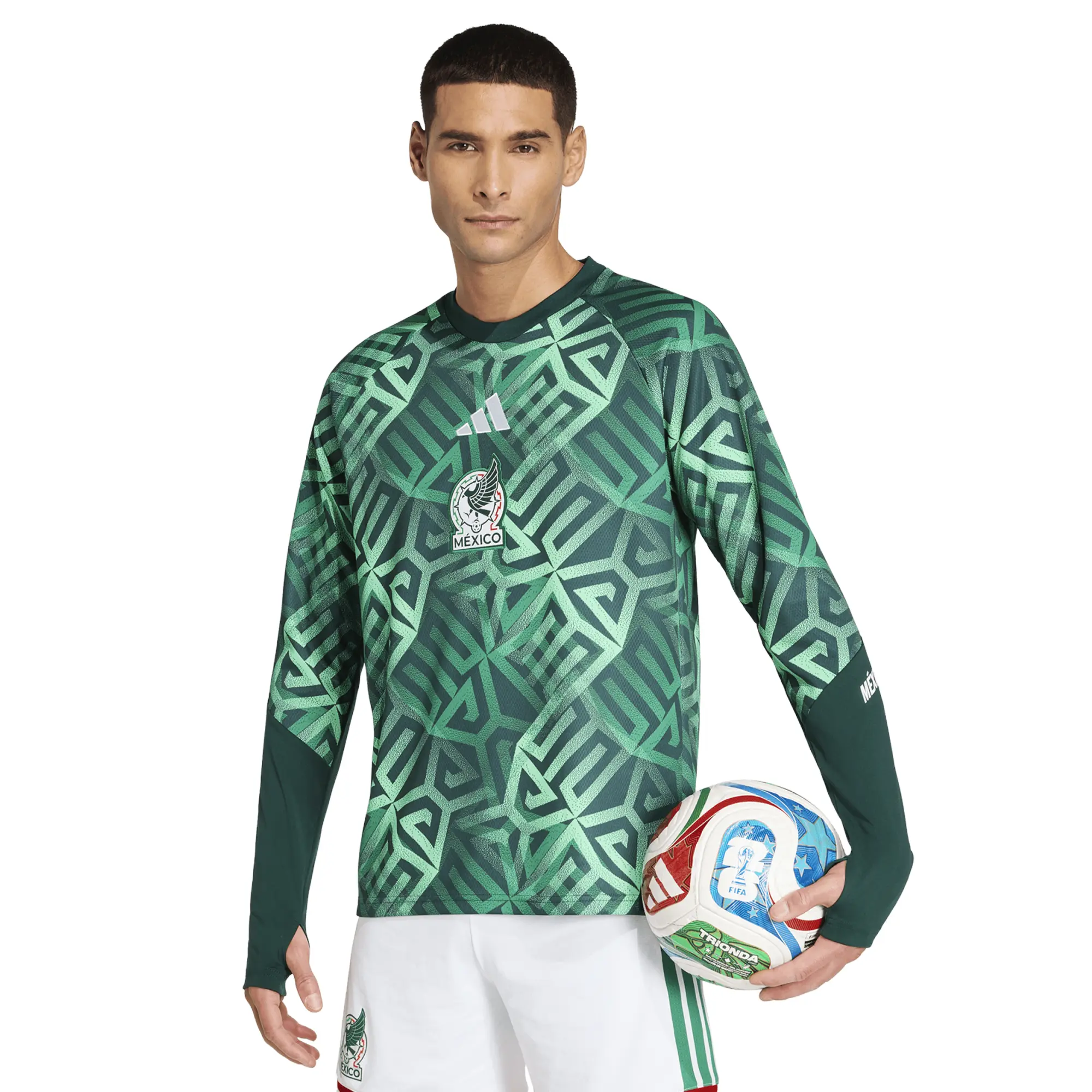 Sudadera adidas Futbol Selección Mexicana 2026 Hombre JY5486 GD