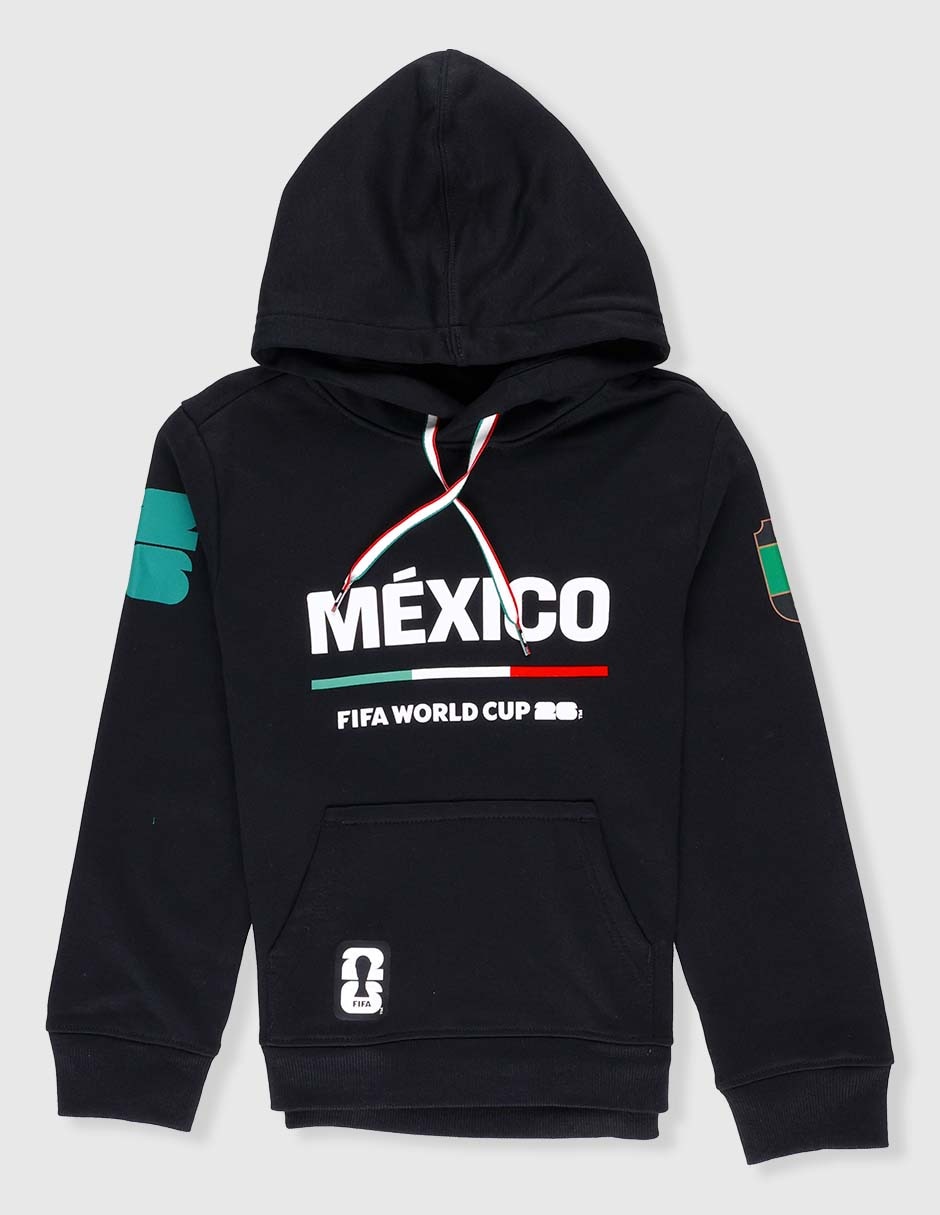Sudadera FIFA World Cup 26 con capucha Seleccion Nacional de Mexico para nino