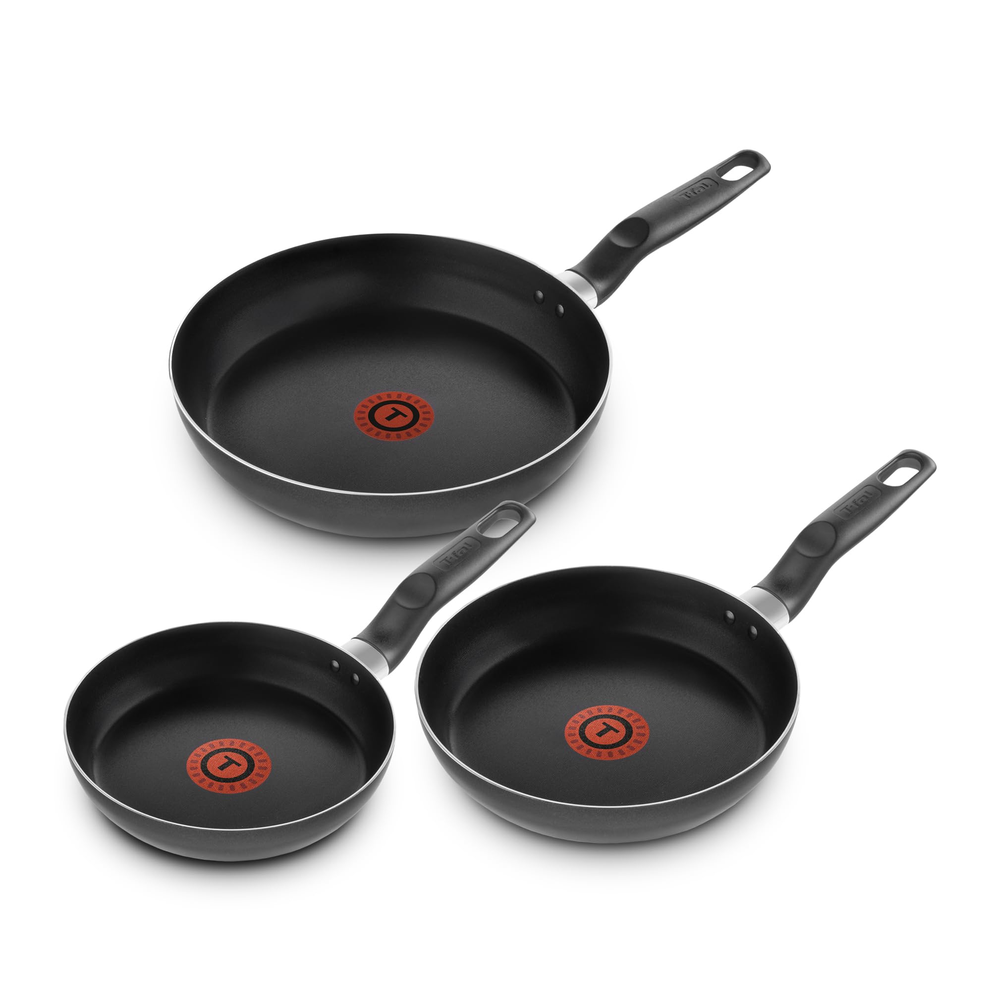 T Fal Set de Sartenes Easy Cook con antiadherente Easy Plus