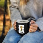 Taza De Cerámica Negra Honav Fifa World Cup 2026 450 Ml