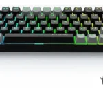 Teclado Mecánico 60% Rgb Teclado Para Juegos Profesional Teclado Black-blue Switch Idioma Inglés Us