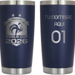 Termo Vaso de Mundial 2026 World Cup México Tumbler Asilante Termos para Cafe personalizado con equipos de Fútbol