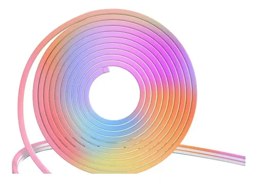 Tira Led Neón Inteligente Wifi 5m 60w Luz Rgb Tecnolite Ip65