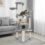 Torre Rascador Árbol Grande Para Gatos Sp-3833 Pawffy