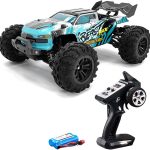 VOSTEVAS Carro Control Remoto 4x4 Todo Terreno 80 Km/H Alta Velocidad Coche de Control Remoto Recargable