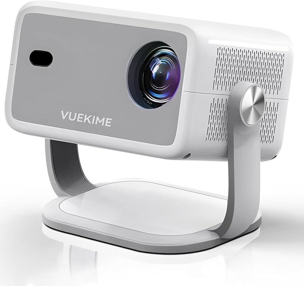 VUEKIME Proyector 4K Portátil Compatible con Netflix Android 13 Autoenfoque